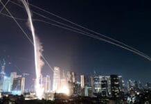 Irán lanzó una nueva oleada de ataques con misiles contra Israel en respuesta al bombardeo masivo