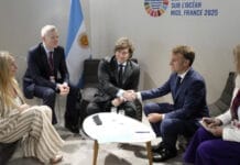 Milei participó de una conferencia de la ONU y mantuvo una reunión bilateral con Macron