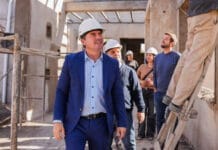El Gobernador Orrego recorrió las obras de la esperada EPET N° 4