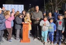 Inauguraron nueva iluminación Led en varios sectores de Pocito