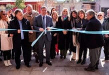 El Gobernador Orrego inauguró moderno edificio de la Escuela Blas Parera en Rivadavia