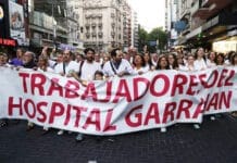 Trabajadores del Hospital Garrahan realizarán una caravana hacia la Quinta de Olivos