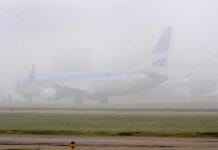 Vuelos demorados y desviados en Ezeiza como consecuencia de la niebla