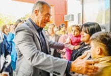Fabián Martín recorrió el operativo San Juan Cerca en San Martín
