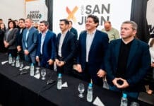 Elecciones 2025: Orrego presentó el frente Por San Juan