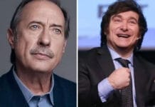 Milei defendió a Francella: "Les duele el éxito de una película sin financiamiento del Estado"