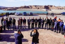 Colocaron en San Juan un monolito en homenaje a Julia Horn en el ingreso al Cerro Tres Marías