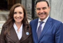 En plena interna con Milei, Villarruel visitó Corrientes y se mostró con Valdés