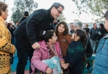 Renovado espacio verde en Villa Hipódromo: se inauguraron las refacciones de la plazoleta René Favaloro
