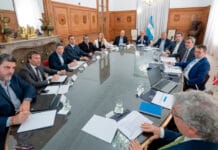 El Consejo de Mayo se reunió en la Casa Rosada para debatir la reforma tributaria
