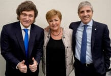 La directora del FMI calificó de "excelente" la reunión con Milei en Estados Unidos