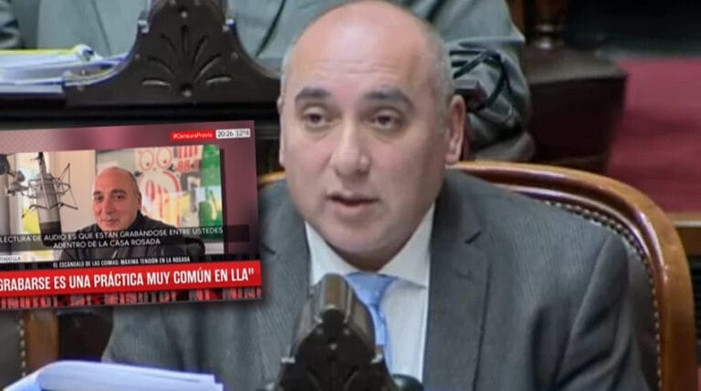 El Diputado Peluc reconoció que es una modalidad habitual de La Libertad Avanza grabarse entre ellos