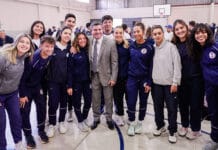 Orrego inauguró ampliación del Instituto Superior de Educación Física