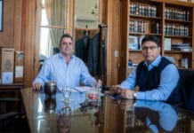 Catalán se reunió con el gobernador de Santa Cruz