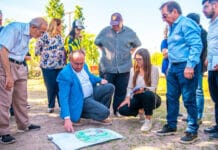 Rivadavia avanza con la transformación integral del polideportivo del barrio Jardín Policial