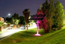 San Juan iluminará la primera ruta solar del país con el color de la prevención del cáncer de mama