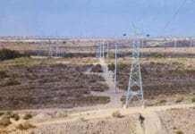 Obras en Sarmiento para mejorar el servicio eléctrico para hogares, comercios y producción