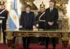 Milei llegó de España y se reúne en Olivos con Adorni para tomar una decisión