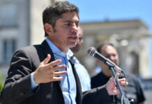 Kicillof al ser consultado sobre una posible candidatura: "No hay que poner el carro adelante de los caballos"