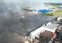 Comenzaron las pericias para determinar cómo se inició el incendio en el polo industrial de Ezeiza
