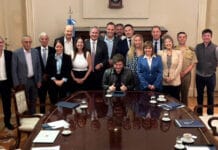 Milei encabezó una reunión de Gabinete con Presti y Monteoliva como nuevas incorporaciones