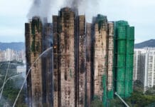 Incendio en Hong Kong: ascendió a 128 la cifra de muertos y al menos 200 personas siguen desaparecidas