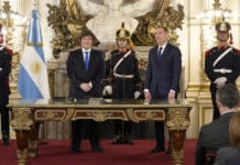 Santilli juró como ministro del Interior