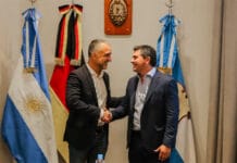 Orrego recibió al Cónsul de Alemania que se interesó por la minería y las energías renovables