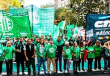 Sin la CGT, ATE llamó a "parar igual" contra el proyecto de reforma laboral