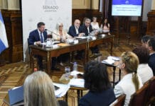 Orrego defendió con firmeza el federalismo para la gestión de recursos naturales