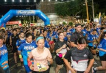 "Santa Lucía corre de noche" tuvo récord de inscriptos