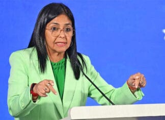 Delcy Rodríguez anunció que habrá elecciones en Venezuela "en el momento correcto"