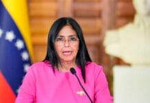 Delcy Rodríguez rompió el silencio y respondió a las amenazas de Trump