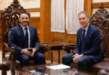 Santilli sumó el apoyo del gobernador de Corrientes para la Reforma Laboral de Milei