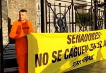Ley de Glaciares: ambientalistas saltaron la reja del Congreso y hubo detenidos