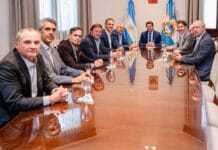 Orrego recibió a los directivos de Arcor para fortalecer el desarrollo agroindustrial en San Juan