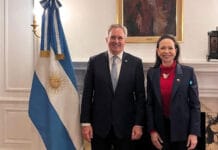 El Canciller Quirno se reunió con Corina Machado en Washington