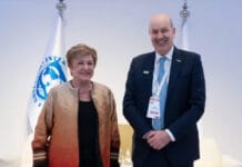 Sturzenegger se reunió con Georgieva en Arabia Saudita