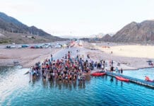 San Juan: más de 100 atletas protagonizaron el Triatlón Cordillerano en Punta Negra