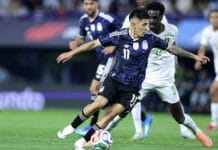 En un pobre partido, Argentina le ganó 2 a 1 a Mauritania