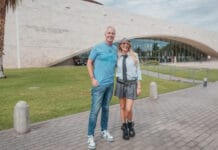 Marley y Vicky Xipolitakis grabaron en San Juan un especial de Por el Mundo