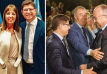 El Intendente Orrego acompañó a sus pares, Miodowsky y Laciar, en las aperturas de sesiones