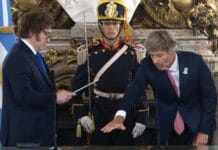 Mahiques juró como ministro de Justicia en un acto encabezado por Milei en Casa Rosada