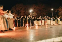 Emotivo Vía Crucis en la Ciudad representado por el Ballet Sembrando Ilusiones
