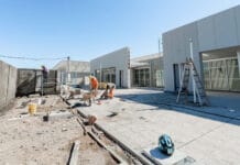 Etapa final en las obras del nuevo hospital de Angaco