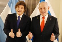 Netanyahu recibió a Milei en Jerusalén y lo llamó "un gran amigo de Israel"