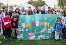 El Gobernador Orrego encabezó operativos sanitarios y presentó la nueva edición de VacunArte+