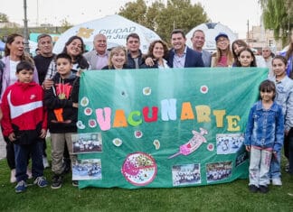 El Gobernador Orrego encabezó operativos sanitarios y presentó la nueva edición de VacunArte+