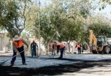 Gobierno de San Juan avanzó con un Plan de Pavimentación en Caucete