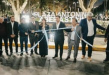 Quedó inaugurada en la Ciudad de San Juan la nueva Plaza Aberastain
